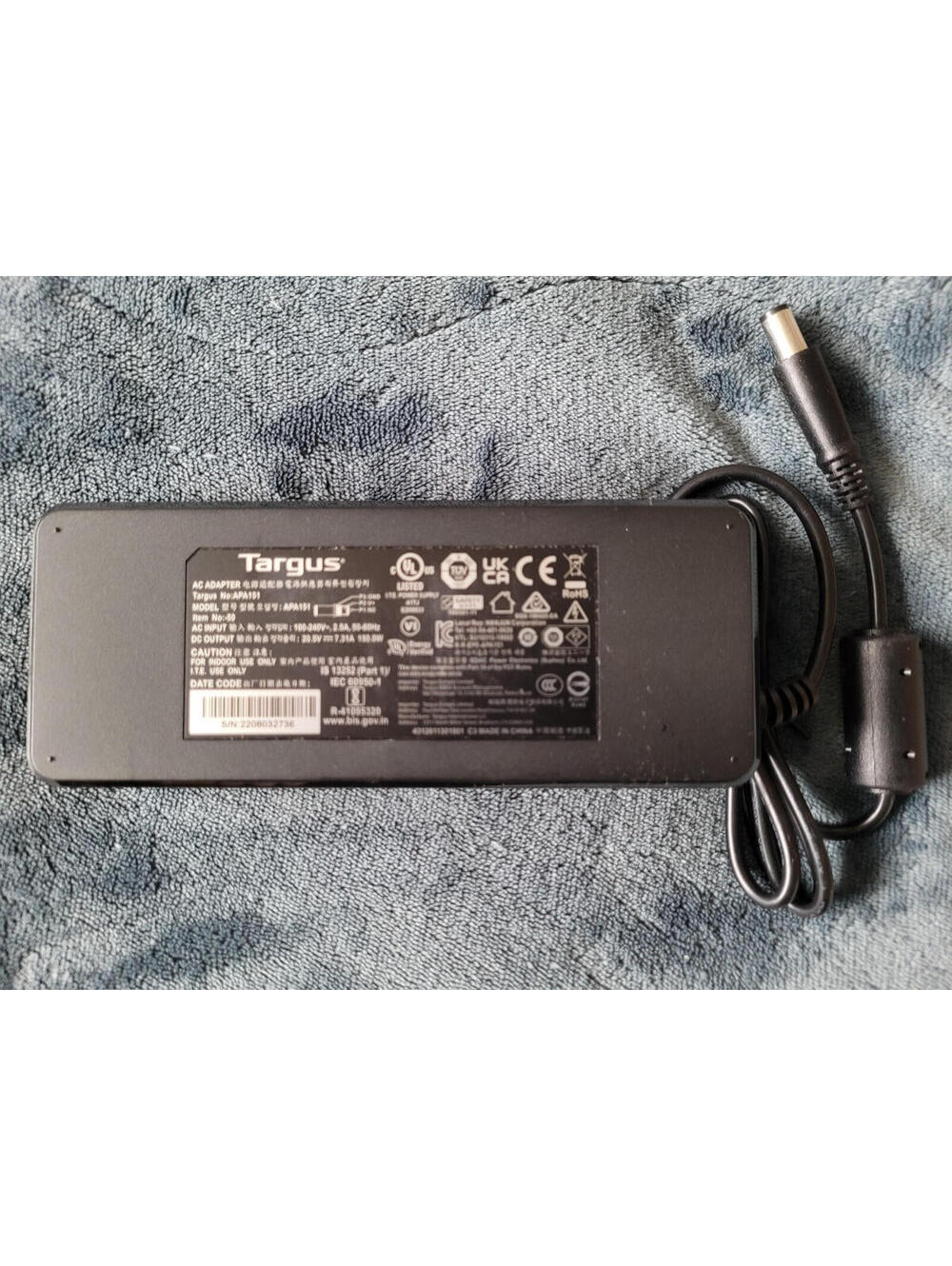 Targus  USB-C Dual 4K 100W PD Docking station DOCK182-A1  DOCK182GLZ-40 - Picture 6 of 8